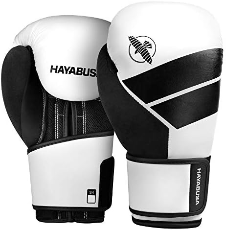 Hayabusa S4 Boxing Gloves for Men and Women - White, 14 oz
