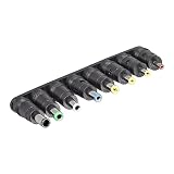 uxcell DC Power Adapter Kit 8pcs 5.5 x 2.1mm Jack Converter Barrel Connector Set
