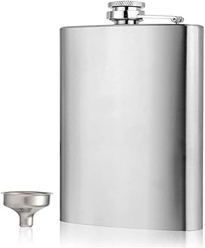 Men Stainless Steel Hip Flask 18oz