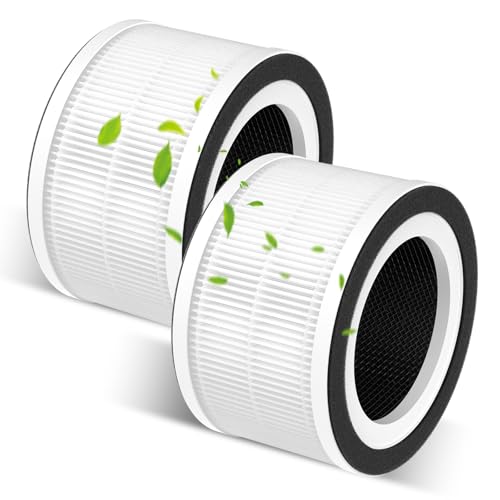 Afloia Lot de 2 filtres de rechange HEPA compatibles avec purificateur d'air Afloia Fillo/Halo/Allo, match ASIN : B088FHCS83/B07JG1R2GB/B09M799DT4/B07WR2CT7V/B09B7FPFVD/B09B7G1V89/B087WNSG16/B09M7