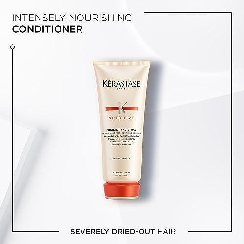 Kerastase Nutritive Nourishing Conditioner | For Severely Dry Hair | Moisturizes And Softens | With Irisome Complex | Fondant Magistral | 6.8 Fl Oz #TOP1