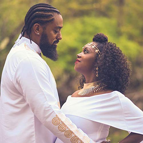 Statement Collar Choker Necklace African Canine Tooth Shape Fringe Necklace For Women Fashion Jewelry Accessories #TOP4