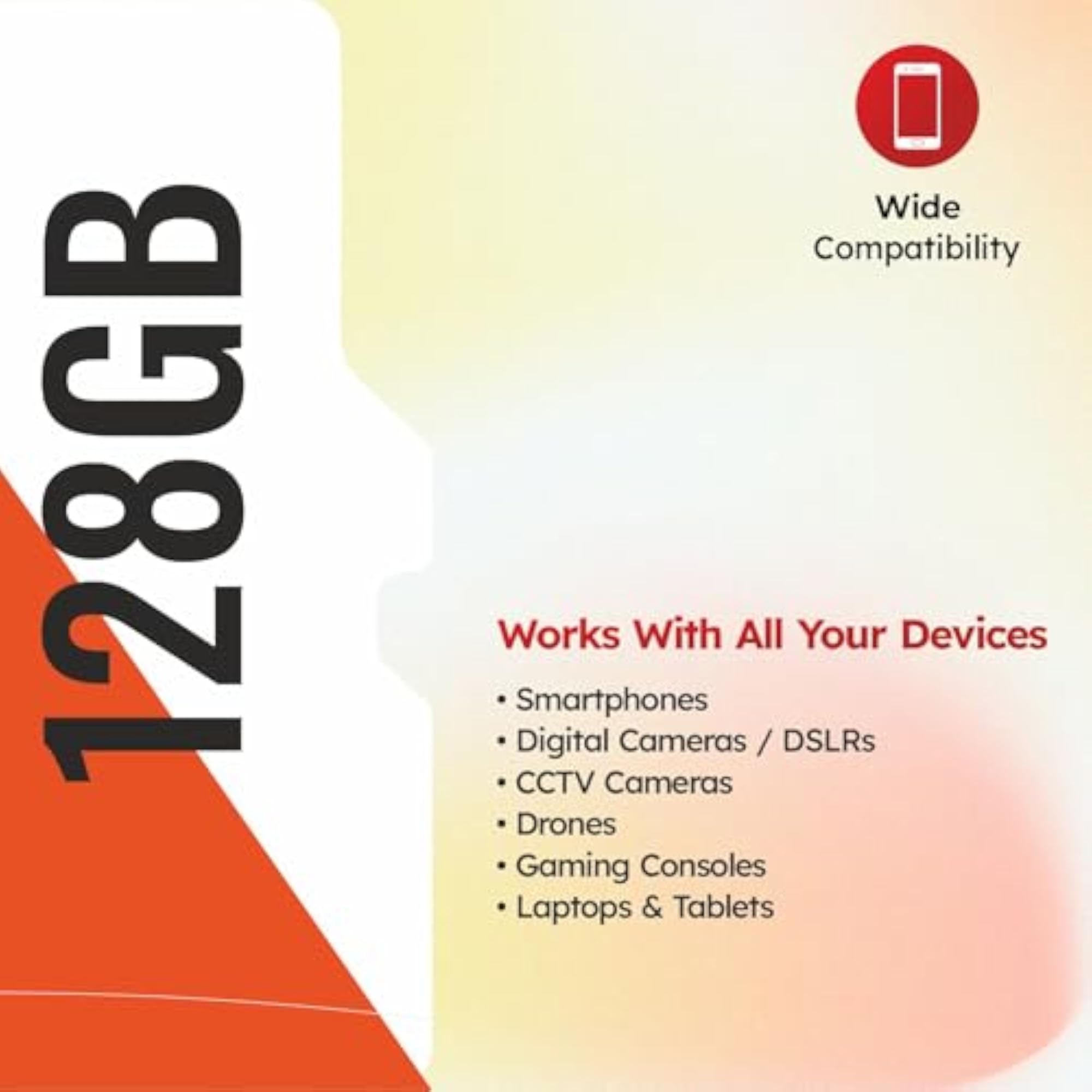 128 GB Micro Memory Card, High Speed Storage