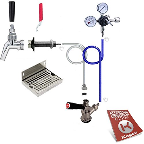 Kegco Premium Door Mount Kegerator Keg Tap Conversion Kit with No Tank