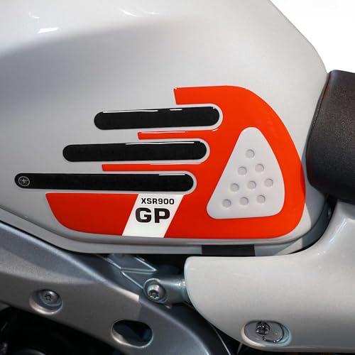 Autocollants 3D réservoir Yamaha XSR900 GP anti-rayures protection latérale résine