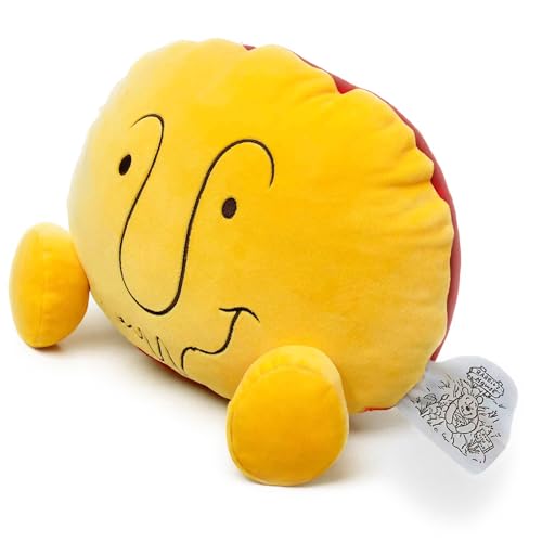 MORIPiLO 抱き枕 ディズニー くまのプーさん (ダイカットBackクッション) 肌にやさしいふわモチ触感 グッズ ぬいぐるみ 昼寝枕 イエロー 45x35x10cm Disney キャラクター まくらのモリシタ