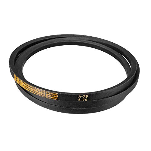 sourcing map A79 Drive V-Belts 79 Inner Length 13mm Width 8mm Thick JIS Standard A-Section Rubber Drive Transmission Belt