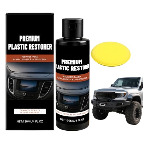 Auto-Innenraum Pflegemittel, Polster & Innenreiniger Auto Waschen 120ml, Oberflächen Pflegeset mit für Ledersitze und Polster