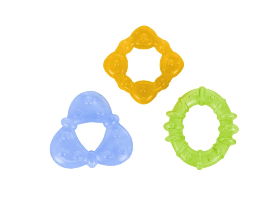 Image of Bright Starts Chill & Teethe Water-Filled BPA-Free Baby Teething Toy, Ages 3 Months+, (Pack of 2)