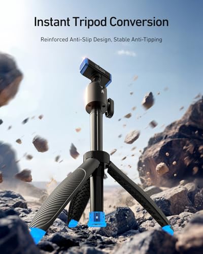 image for TELESIN 40cm/15.7'' Mini Selfie Stick Tripod Compatible with Gopro 13 