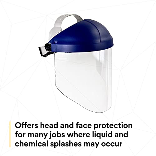 3M Ratchet Headgear H8A, 82782-00000, With 3M Clear Propionate Faceshield W96, 1 Count (Pack Of 1) #TOP2