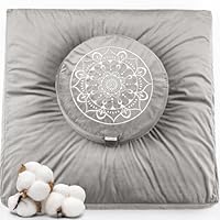 Cuscino Thailandese Pieghevole Per Meditazione E Yoga - 40x40 Cm, Design Tradizionale Per Rilassamento - Foto 7