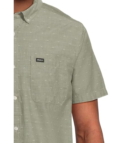 RVCA Men's Thatll Do Dobby Short Sleeve4