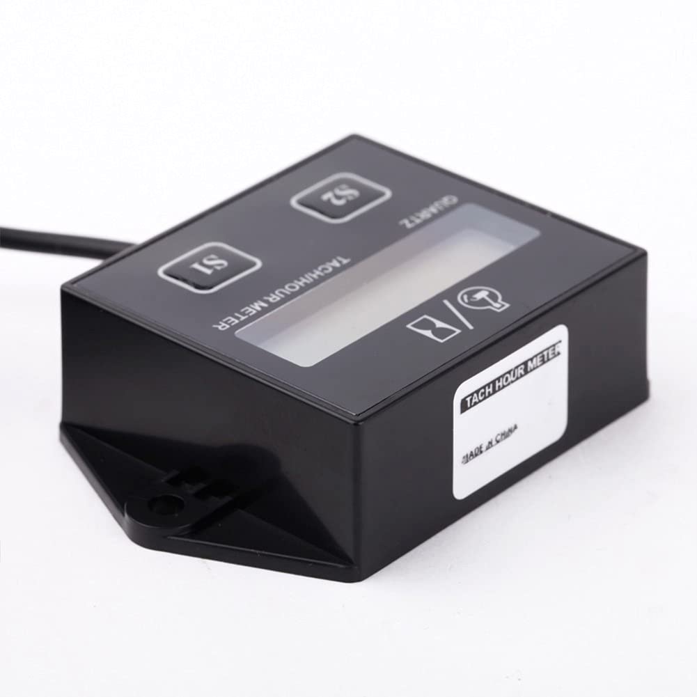 Neueste LCD Digital Motor Tach Betriebsstunnzähler Tachometer Gauge Induktive Display Für Motorrad Motor Hub Motor Marine Auto Boot 34 Neueste LCD Digital Motor Tach Betriebsstunnzähler Tachometer Gauge Induktive Display Für Motorrad Motor Hub Motor Marine Auto Boot 34