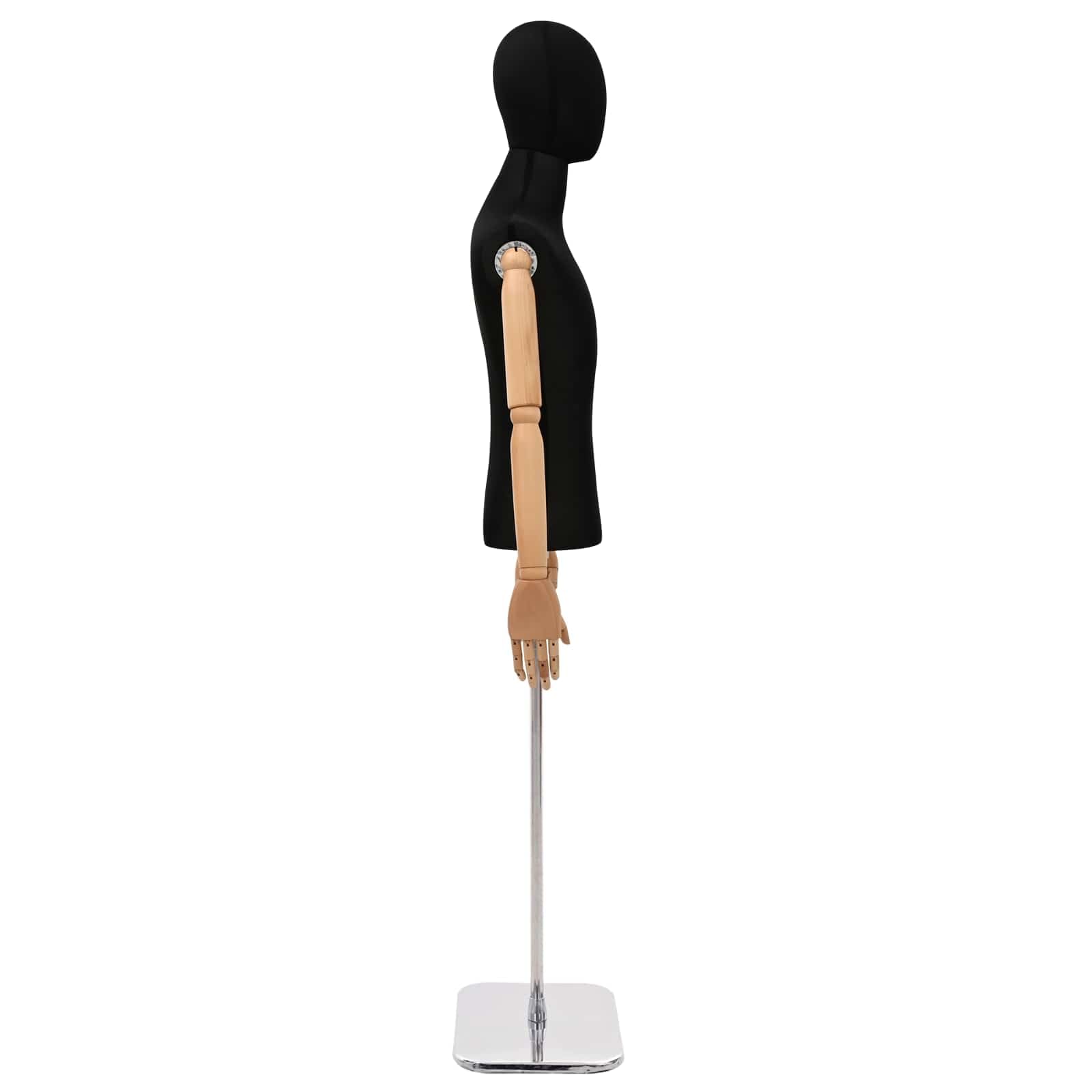 vidaXL Verstellbarer Mannequin 170-218 cm mit Standfuß Männlich PP