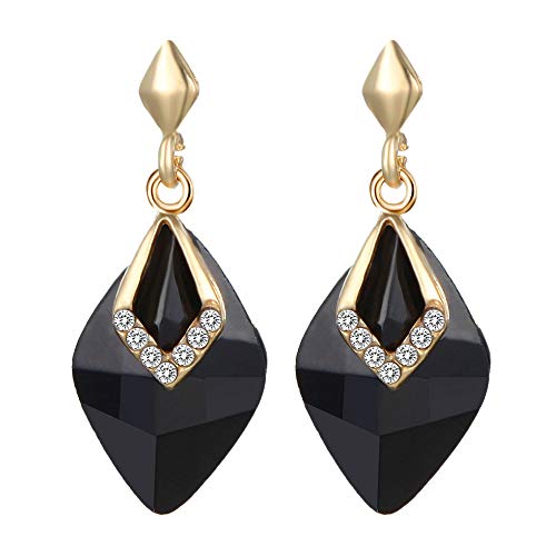 Kdouehg Fashion Vintage Simple Earrings Geometric Crystalr Stud Earring For Women Alloy Earrings Classic Fine Jewelry