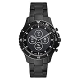- Color de la caja: Negro Fossil Q Hybrid FB HR FTW7017 Smartwatch Pulsómetro