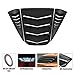 Yoursme Rear and Side Window Louvers Windshield Sunshade Cover Fits for 2005-2013 All Chevrolet Corvette C6 Coupe, Z06, Grand Sport and ZR1 ABS Matte Black