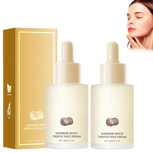 Grgowe 2Pc Esencia Facial De Trufa Blanca,Spray Hidratante Facial,Spray Hidratante De Trufa Blanca,Spray Bruma Facial,Hidratan y Calman Unifican El Tono De La Piel Desvanecen Las Manch