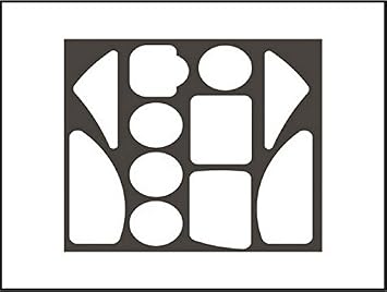 Control Switch Replacement Decals for BMW R1200GS / R1200R / F650GS / F800GS / F800R up to 2012