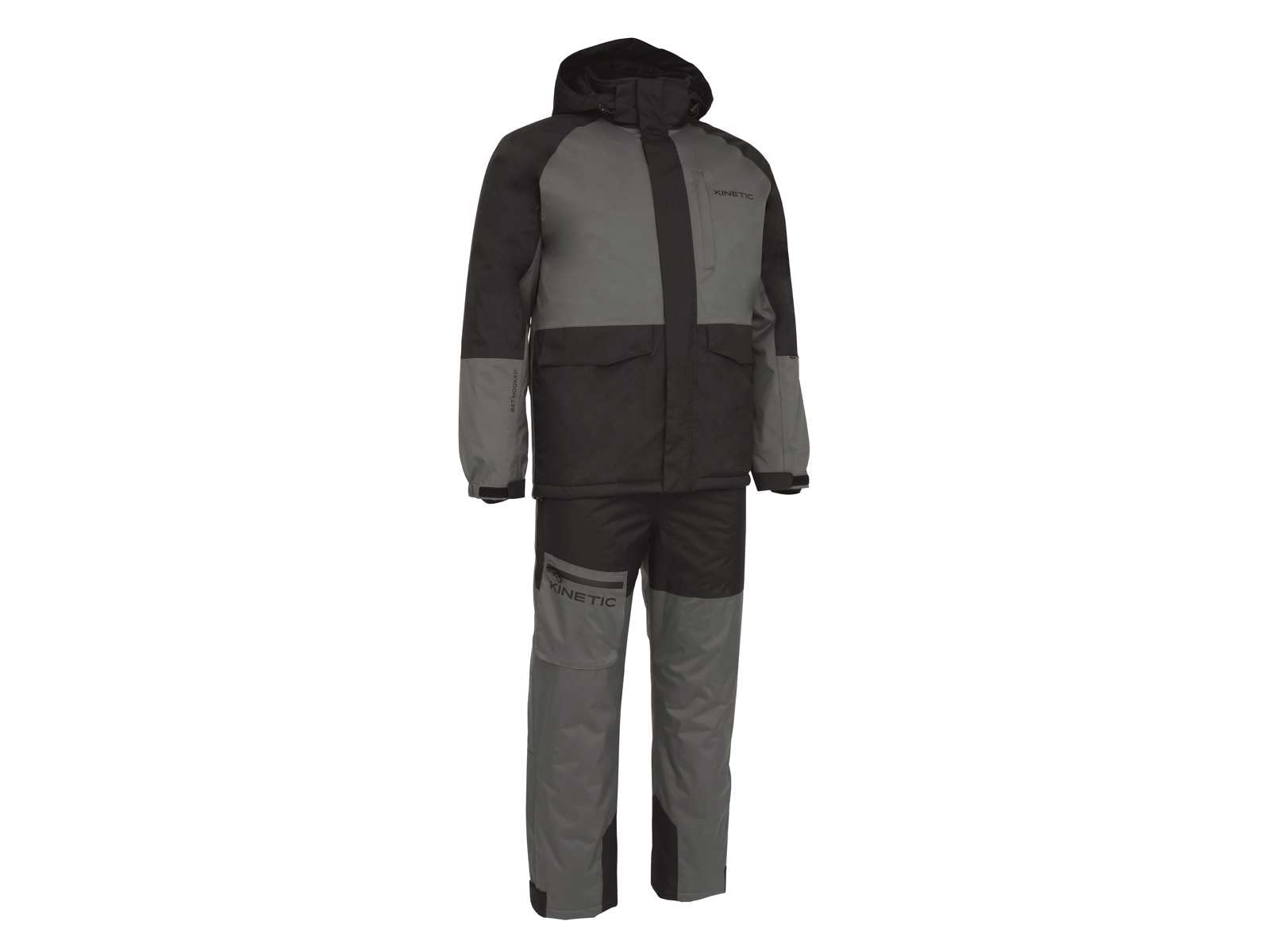 Kinetic Winter Suit 2-teilig, Jacke+Hose, Winteranzug, Thermoanzug, Schneeanzug, Angelanzug (Größe M)