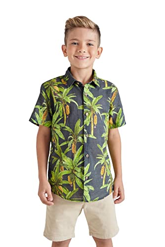 Camisa Infantil Mc Estampada Estilo Reserva Mini
