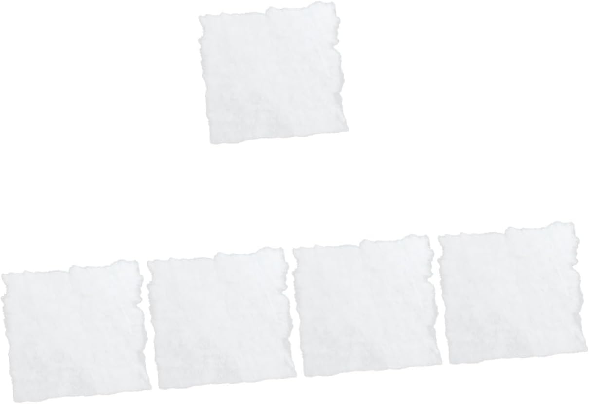 5pcs Artificial Snow Blanket for Crafts Thick Snow Blanket for Christmas Village Decorating Holiday Home Decor Lightweight Soft for Festive Atmosphere