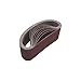 ALEKO 10BELT100G3X18 Aluminum Oxide Sandpaper Sanding Belts 3 x 18 inches 100 Grit Lot of 10