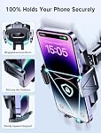 Universal Phone Holder for Car Support Cellulaire Auto Cell Phone Holder Mount Compatible with All 4-7’’ Cellphones