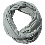 Hadley Wren Women's Classic Solid Soft Lightweight Everyday Infinity Scarf, Sage Green, One Size