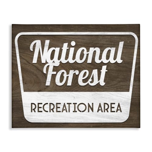 National Forest Rustic Grain, 16 x 20 Inch Canvas Wall Art
