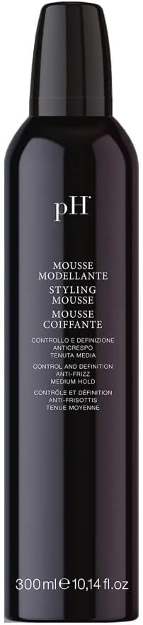 Styling Mousse - Frizz Control Shaping Mousse with Medium Hold, Lightweight Formula for Defined Styles & Volume, 10.1 Oz