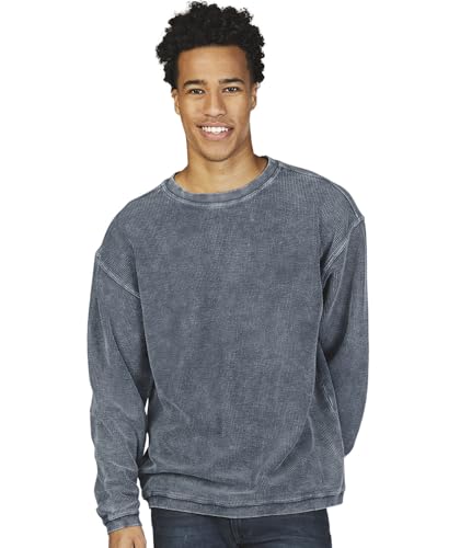 Image of Charles River Apparel Unisex Camden Crew Neck Sweatshirt, Men's & Women's Relaxed Pullove