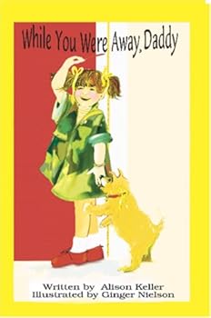 Paperback While You Were Away Daddy Book