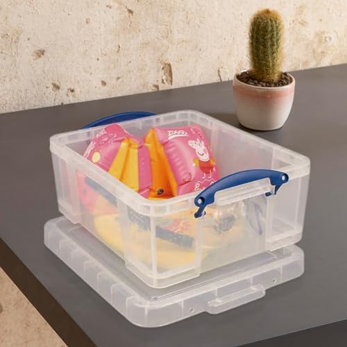 Image of Really Useful Box 17L Plastic Storage Bins, 10 Pack