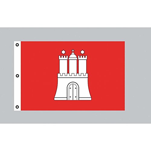Large Flag Hamburg – 150 x 250 cm