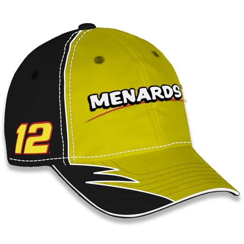 Ryan Blaney #12 NASCAR 2025 Element Snapback Hat Yellow miniatura 5