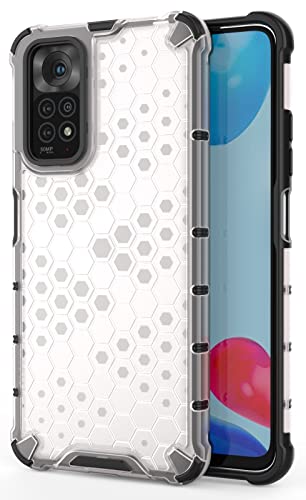 Image of Glasgow Back Case Cover Designed for Mi Redmi Note 11 / 11s - Transparent