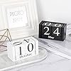 Newest Vintage Wooden Calendar, Wooden Date Block Perpetual Calendar ...