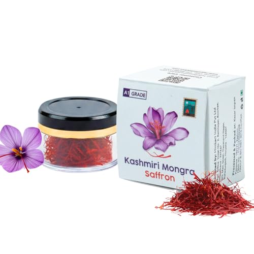 My Pahadi Dukan Pure Kashmiri Mongra Saffron | Premium A++ Grade ...