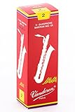 baritonsaxophon ständer Sorte: Java Red Cut Vandoren Java Red Cut - Blätter für Bariton Saxophon - Stärke 2,0