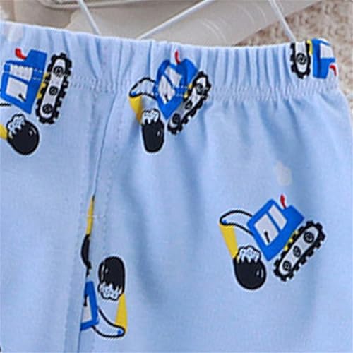 Kids Girls Cartoon Printed Pants Outfits Long Sleeve Round Neck Pullover Tops Trousers Toddler Girls Cute 𝗦leepwear4