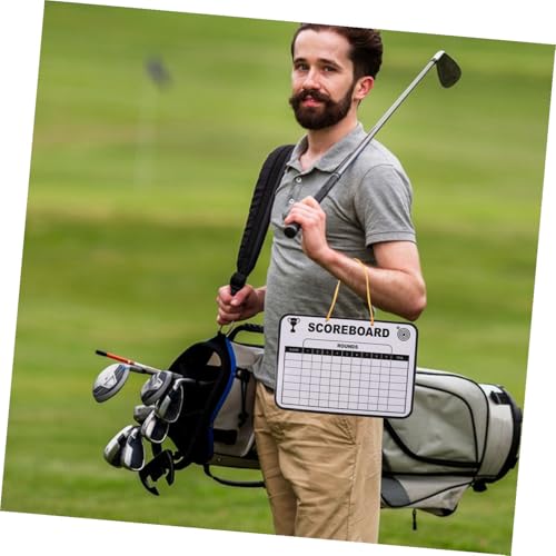 Pizarra de puntuación para golf ligera y portátil miniatura 5