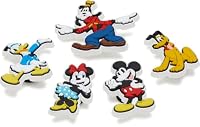 Crocs Jibbitz Disney Shoe Charms, Mickey Friends, 5 Pack