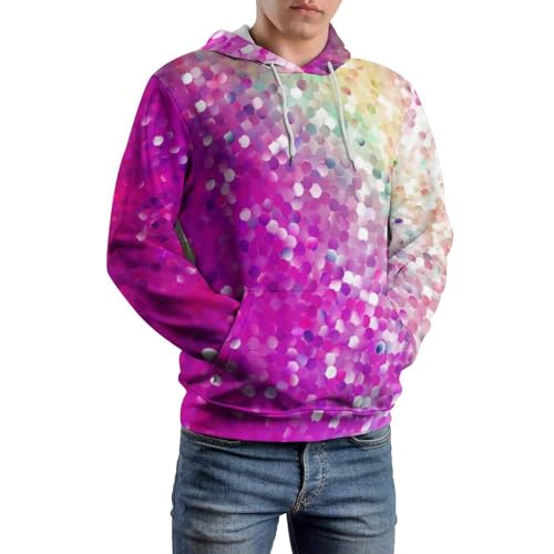 Sweats à capuche fini les looks ternes pull brillant UMENG S