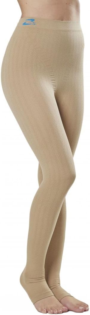 CzSalus Flat Knit K2 Lipedema Lymphedema, POTS Support high Compression Leggins (K2=25-30 mmHg)