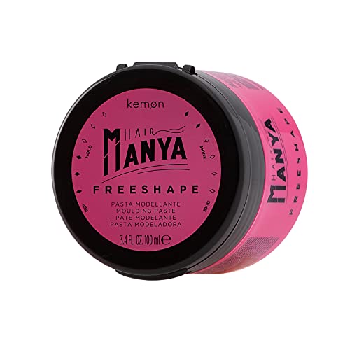 Kemon Hair Manya Freeshape - Styling Paste with Matt Effect Ideal for Short Hair Looks, Hair Care in Salon Quality - 100 ml