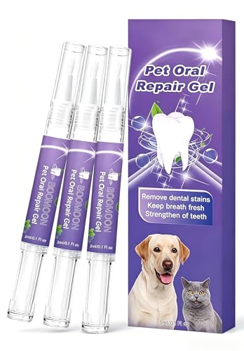 #VerdientProvisionen<br>Haustier Zahnreinigungsstift ZahnbüRstenstift FüR Hunde Zur Entfernung Von Zahnstein Lindert Mundgeruch Praktisches Set FüR Die TäGliche Pflege