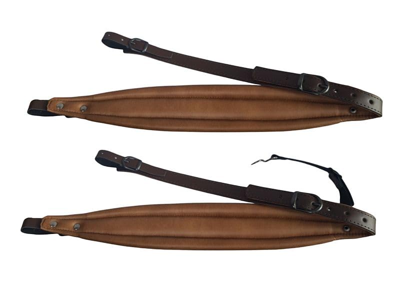 Generisch Cinghia a fisarmonica in velluto marrone di alta qualità, regolabile 109-114 cm, larghezza 8 cm, per fisarmonica 96-120 bassi, con connettore posteriore, durevole, confortevole, ideale per
