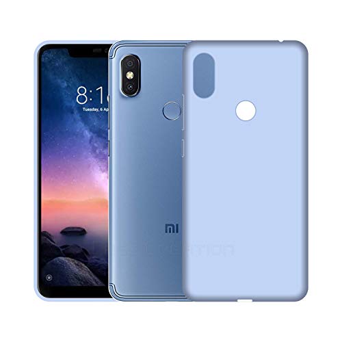 Image of Case Creation Luxurious OG Series for Xiaomi Redmi Note 6 Case Cover,Anti-Dirty Slim Case Frosted Matte Cute Candy TPU Raised Bezel (Splash of Color) Back Cover for Redmi Note 6 -Light Purple